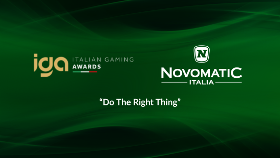 Do The Right Thing Award NOVOMATIC Italia IGA