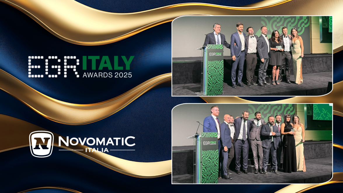 NOVOMATIC Italia EGR Italy Awards 2025