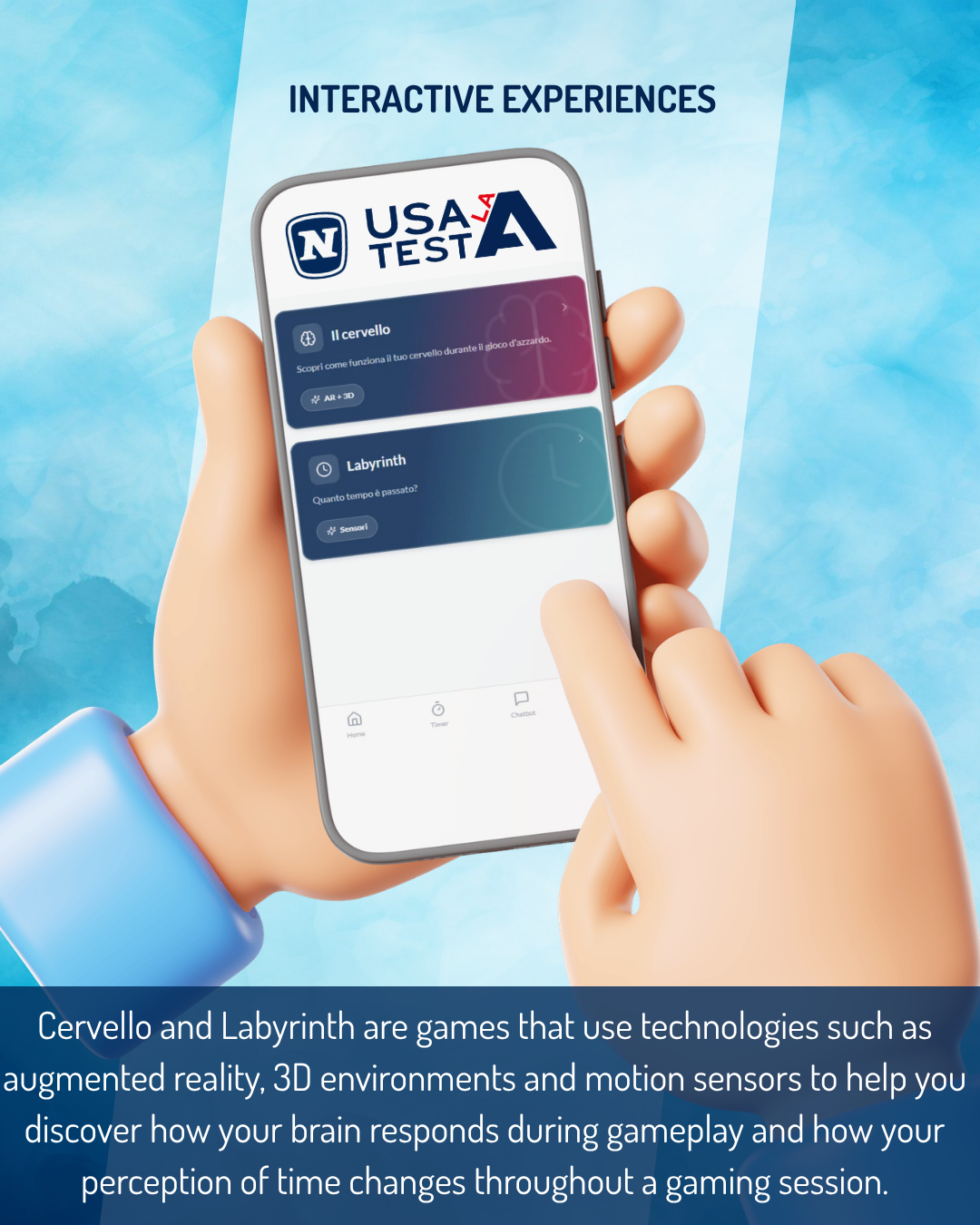 Usa La Testa App Edutainment