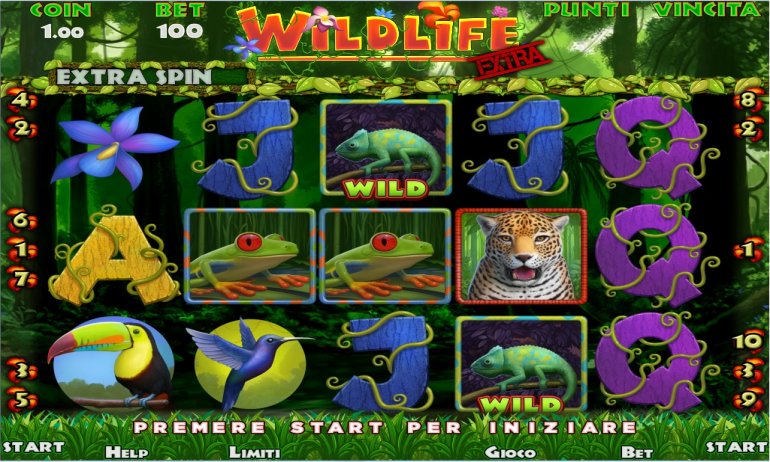4 - Tavolo base (Wildlife)