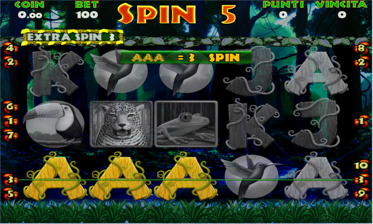 4 - free spin (Wildlife)
