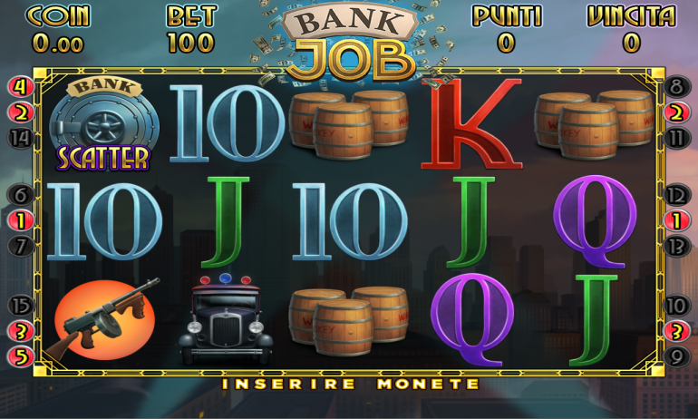 7 - gioco base(Bank Job)